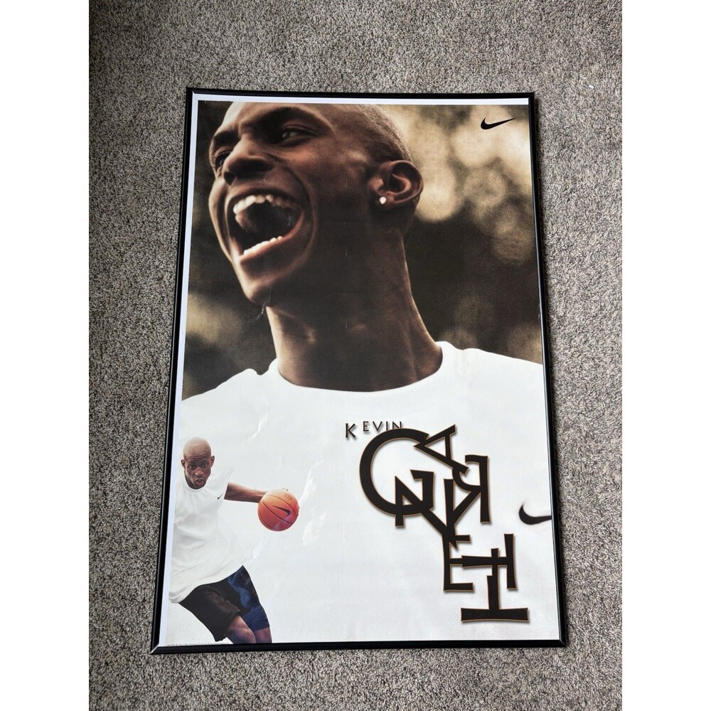Nike 1997 Kevin Garnett Boston Celtics Promotional Poster